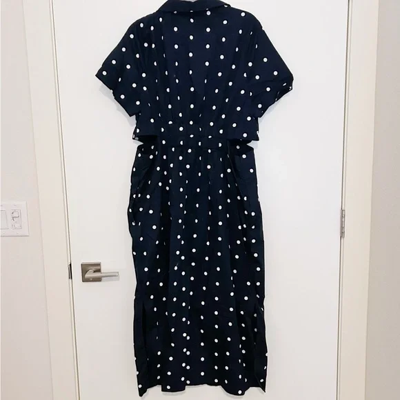 Old Navy Cutout Midi Shirt Dress - Picture 6 of 6